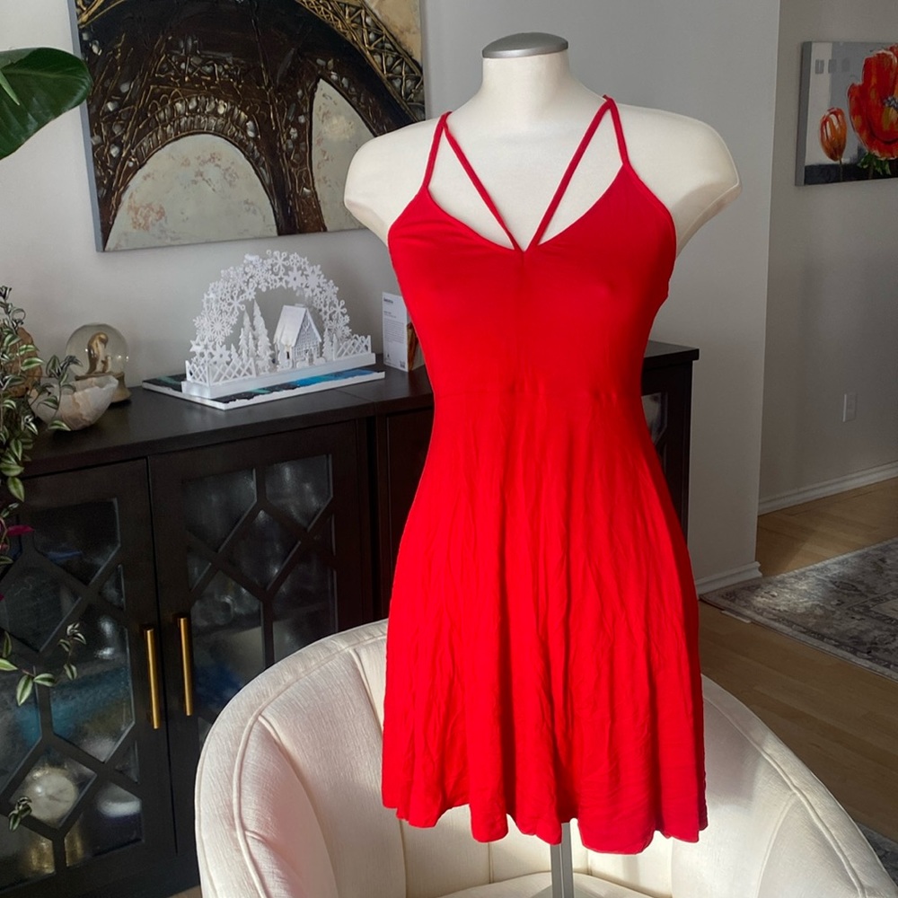 Express S Red Dress ππΌ - Picture 1 of 3